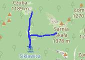 Trasa z dnia 2020-08-16 11:33 - mapa trasy gps - wędrówka
