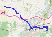 Trasa z dnia 2020-08-22 20:56 - mapa trasy gps - rower trekkingowy