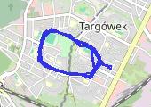 Trasa z dnia 2020-08-23 11:39 - mapa trasy gps - nordic walking