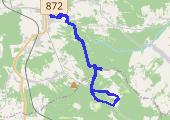 Trasa z dnia 2020-08-23 13:51 - mapa trasy gps - bieganie