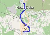 Trasa z dnia 2020-08-23 20:56 - mapa trasy gps - bieganie