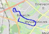 Trasa z dnia 2020-08-25 20:45 - mapa trasy gps - bieganie