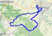 Trasa z dnia 2020-08-31 18:49 - mapa trasy gps - rower trekkingowy