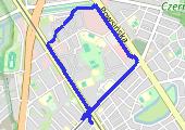 Trasa  2026 - mapa trasy gps - spacer