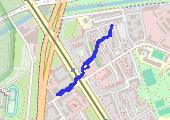 Trasa 2031 - mapa trasy gps - spacer