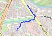 Trasa 2035 - mapa trasy gps - spacer