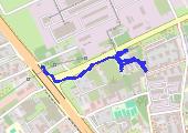 Trasa 2036 - mapa trasy gps - spacer