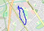 Trasa 2039 - mapa trasy gps - spacer