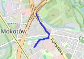 Trasa 2047 - mapa trasy gps - spacer
