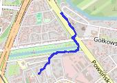 Trasa 2055 - mapa trasy gps - spacer