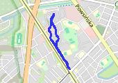 Trasa 2060 - mapa trasy gps - spacer