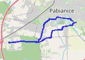 Trasa z dnia 2013-08-08 09:54 - mapa trasy gps - rower trekkingowy