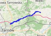 Trasa z dnia 2020-09-13 16:45 - mapa trasy gps - rower trekkingowy
