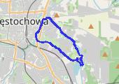 Spacerem po Zawodziu - mapa trasy gps - spacer