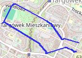 Trasa z dnia 2020-09-13 10:38 - mapa trasy gps - nordic walking