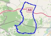 Trasa z dnia 2020-09-20 17:07 - mapa trasy gps - rower trekkingowy