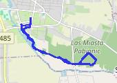 Trasa z dnia 2013-08-08 17:53 - mapa trasy gps - rower trekkingowy