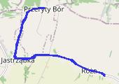 Trasa z dnia 2020-09-23 22:30 - mapa trasy gps - rower trekkingowy