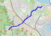 Trasa z dnia 2020-09-24 04:55 - mapa trasy gps - rower górski