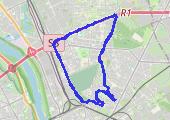 Trasa z dnia 2020-09-24 12:57 - mapa trasy gps - nordic walking