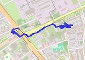 Trasa 2077 - mapa trasy gps - spacer
