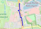 Trasa 2080 - mapa trasy gps - spacer