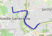 Trasa z dnia 2020-09-28 17:23 - mapa trasy gps - bieganie