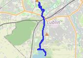 Trasa z dnia 2020-09-28 18:08 - mapa trasy gps - rower trekkingowy