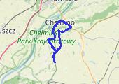 Trasa z dnia 2020-09-30 19:17 - mapa trasy gps - rower trekkingowy