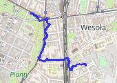 Trasa z dnia 2020-04-13 18:42 - mapa trasy gps - marsz