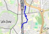 Trasa z dnia 2020-04-15 17:23 - mapa trasy gps - marsz