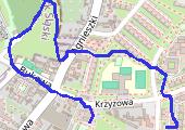 Trasa z dnia 2020-06-20 19:57 - mapa trasy gps - marsz