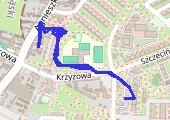 Trasa z dnia 2020-07-17 19:42 - mapa trasy gps - marsz