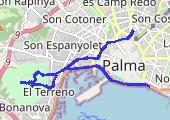 Trasa z dnia 2020-07-23 22:19 - mapa trasy gps - marsz