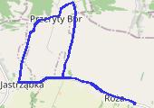 Trasa z dnia 2020-10-07 22:06 - mapa trasy gps - rower trekkingowy