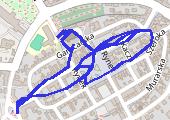Trasa z dnia 2020-10-08 11:43 - mapa trasy gps - marsz