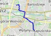 Trasa z dnia 2020-08-23 09:25 - mapa trasy gps - marsz