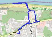 Trasa z dnia 2020-08-31 22:17 - mapa trasy gps - marsz