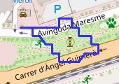 Pod tablicę El Masnou 2019-05-19 17:47 - mapa trasy gps - spacer