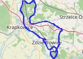 Trasa z dnia 2020-10-20 17:13 - mapa trasy gps - rower szosowy