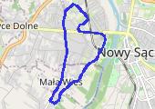 Trasa z dnia 2020-10-22 18:11 - mapa trasy gps - bieganie