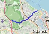 Trasa z dnia 2020-10-23 08:14 - mapa trasy gps - rower górski