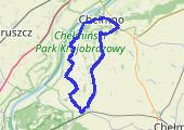 Trasa z dnia 2020-10-24 13:50 - mapa trasy gps - rower trekkingowy