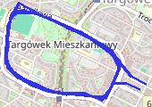 Trasa z dnia 2020-10-24 18:43 - mapa trasy gps - nordic walking