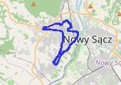 Trasa z dnia 2020-10-25 08:43 - mapa trasy gps - bieganie