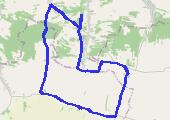 Trasa z dnia 2020-10-25 14:42 - mapa trasy gps - rower trekkingowy