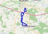 Trasa z dnia 2020-10-25 16:34 - mapa trasy gps - rower szosowy
