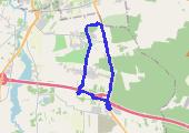 Trasa z dnia 2020-10-27 17:24 - mapa trasy gps - rower szosowy