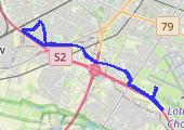 Rower 1316 - mapa trasy gps - rower szosowy