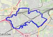 Rower 1317 - mapa trasy gps - rower szosowy